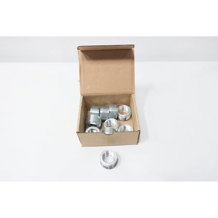 Crouse-Hinds Conduit Fitting Reducer, 1-1/2 in, Steel, Red RE53